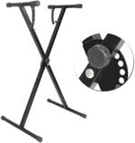  Portable keyboard stand single cage