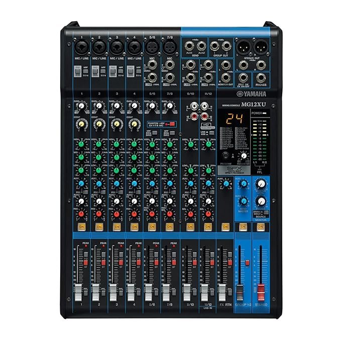 Yamaha MG12XU Digital Analog Mixer