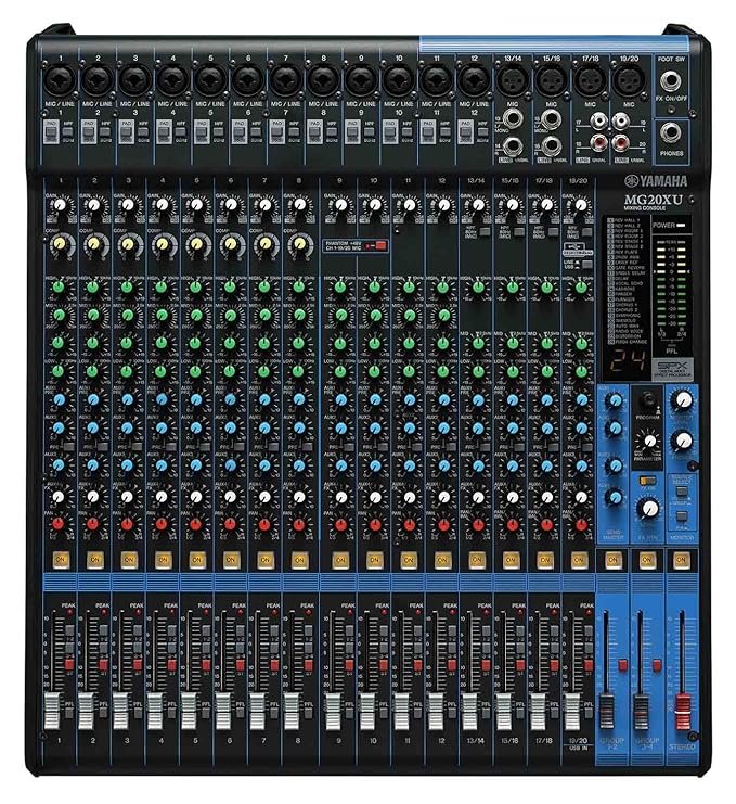 Yamaha MG20XU Digital Analog Mixer