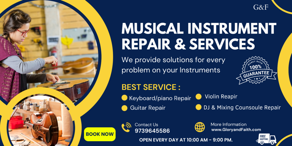 Glory AND Faith Musical Instruments Sales & Services in Bangalore 