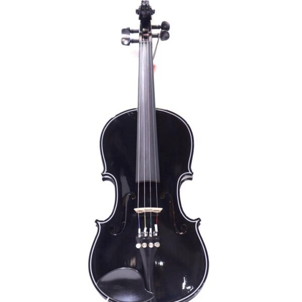 G & F Violin 4/4 BLACK Combo Pack