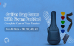 Double padded guitar bag