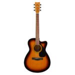 Yamaha FS80C Tobacco Brown Sunburst acoustic guitar front view