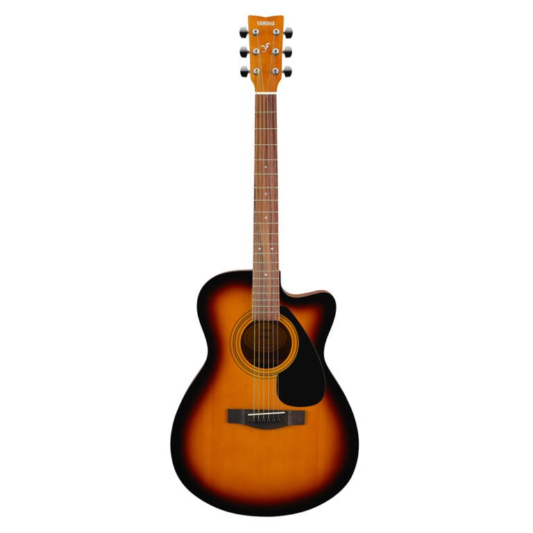 Yamaha FS80C Tobacco Brown Sunburst acoustic guitar front view