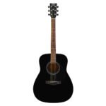 Yamaha F280 Black Acoustic Guitar front view