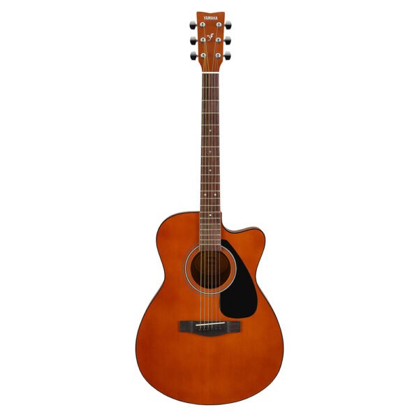 Yamaha FS80C Wood Brown Acoustic Guitar front view