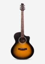 Smiger GN-81JF semi acoustic guitar vintage sunburst