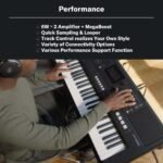 Yamaha PSR-E483 61 key touch sensitive keyboard in Bangalore