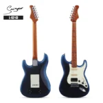 Smiger L-G2-i3 electric guitar Alder body back view